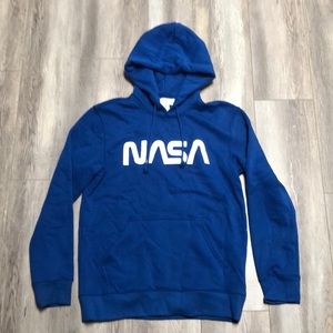 NEW WITH TAGS H&M graphic NASA logo Hoodie
